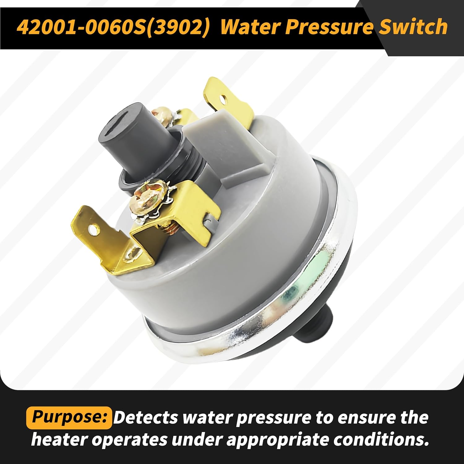 Pool Heater Repair Kit Compatible with Pentair Mastertemp Max-E-Therm Include Switch, Stack Flue Sensor, Thermistor,Replace Number 42002-0024S, 42001-0053S, 42001-0060S, 42002-0025S, 42001-0063S