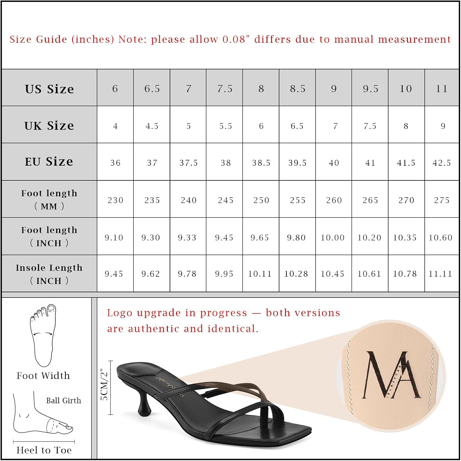 MIRAAZZURRA Kitten Heels for Women Flip Flop Thong Heel Square Open Toe Low Heel Slip On Slides for Daily Party Summer - Image 7