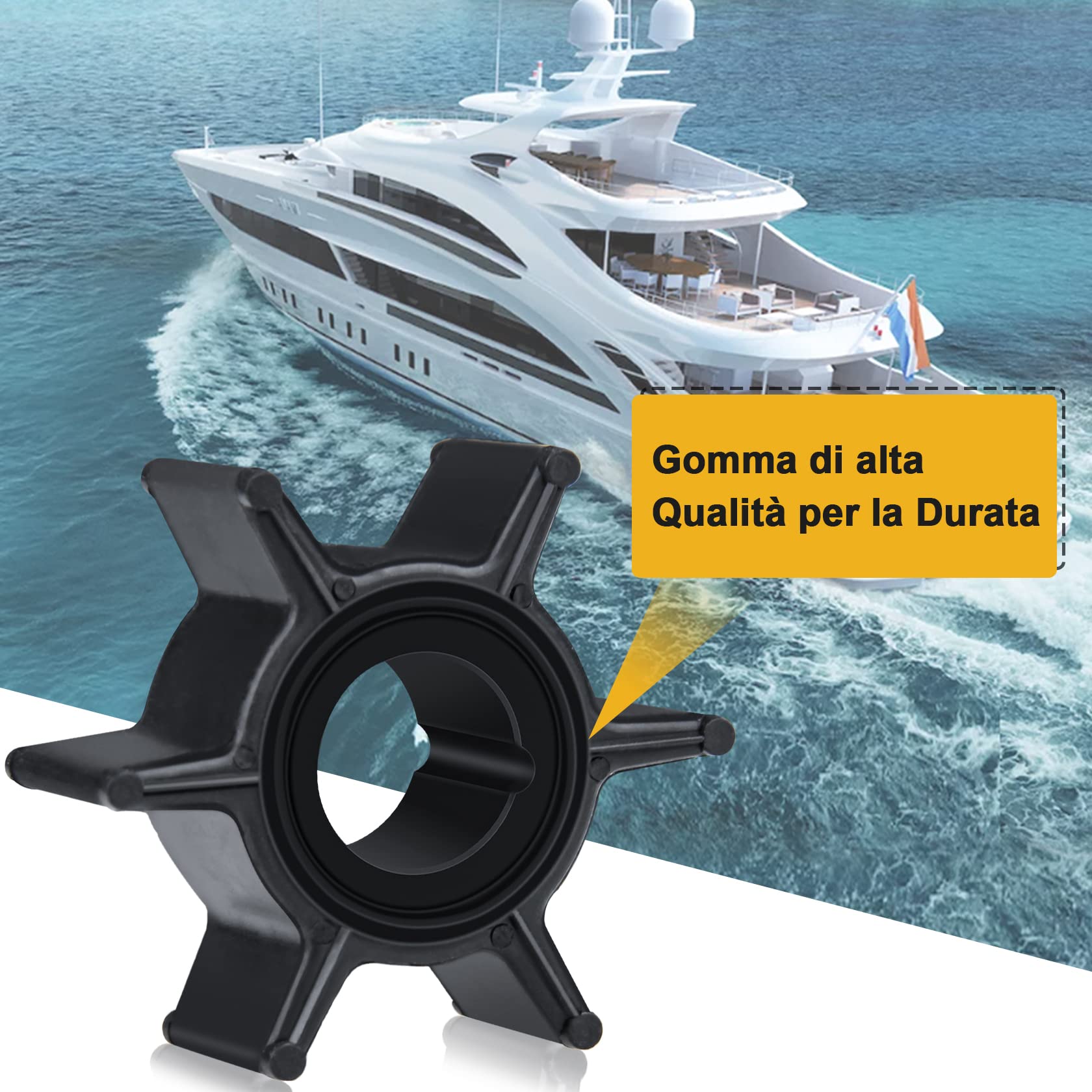 Pompa Girante Acqua Per Motori Fuoribordo | Ricambio Mercury/Tohatsu - Foto 13