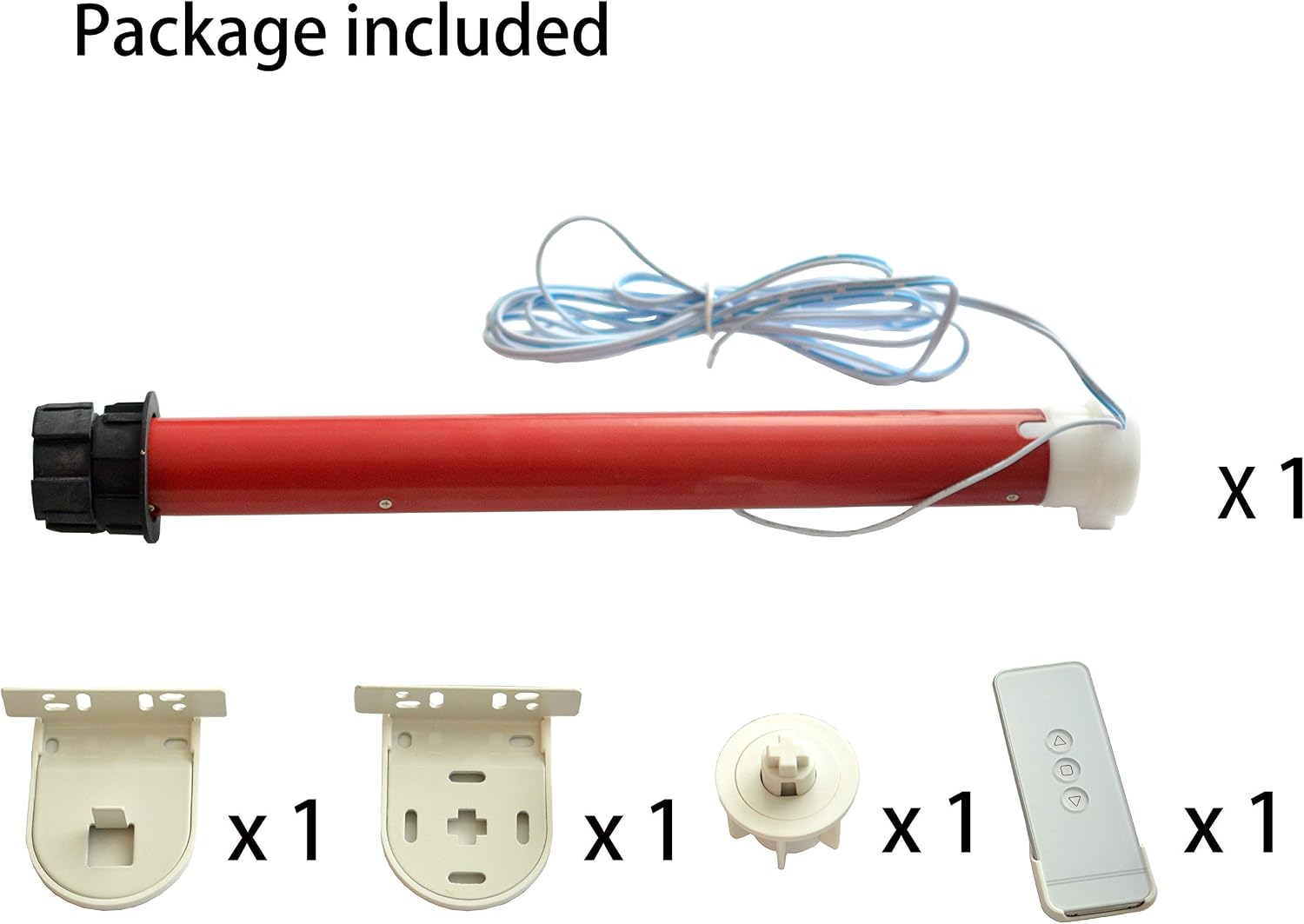 Black Friday Sale 2022 Morningrising 12V DIY Electric Roller Blind/Shade Tubular 38mm Motor Kit & Remote Controller
