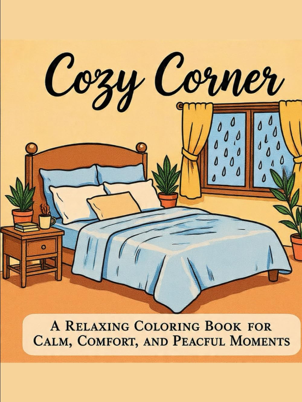 Cozy Corners: A Relaxing Coloring Book for Calm, Comfort, and Peaceful Moments