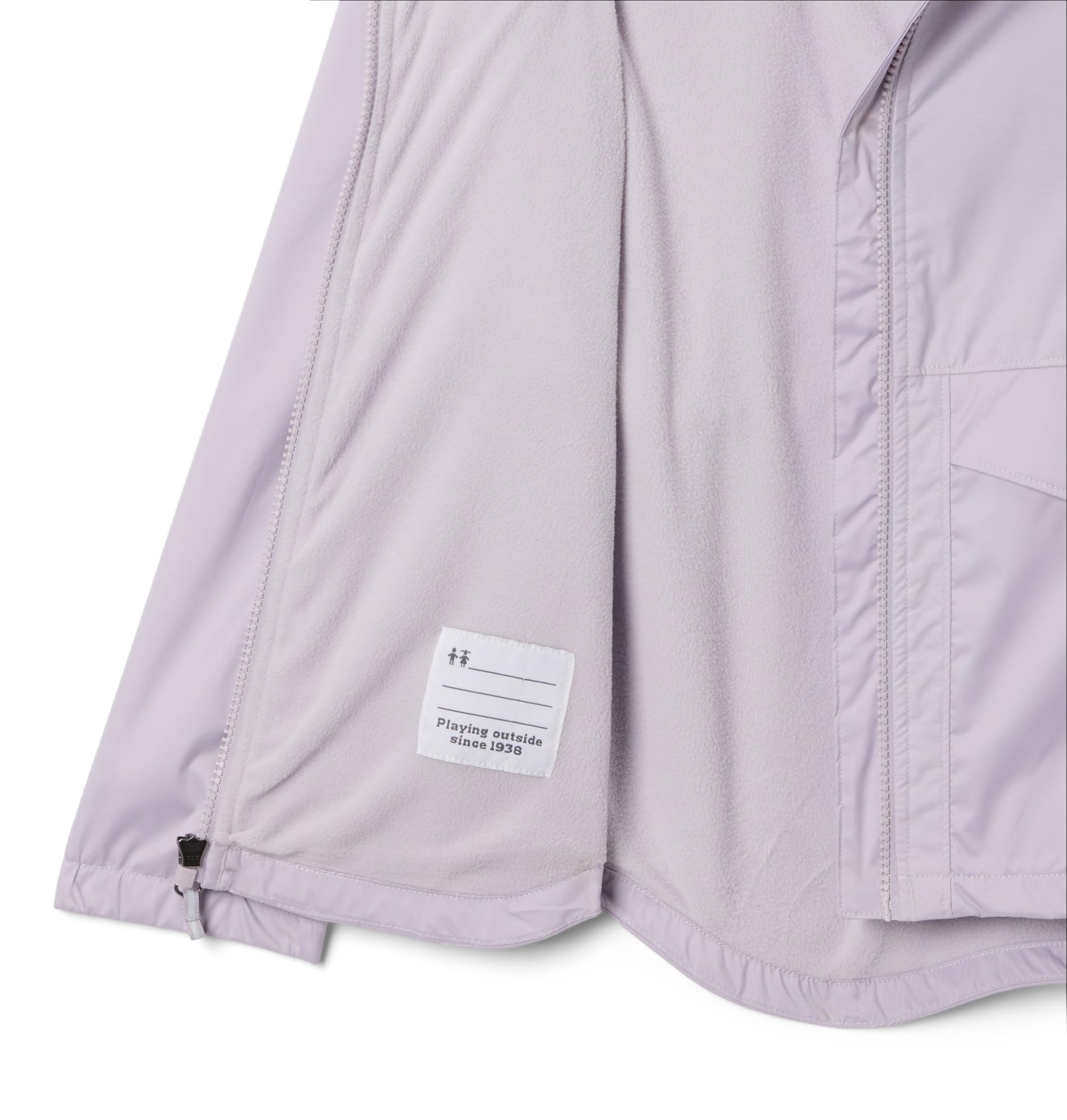 Columbia Mädchen Rainy Trails 2 Fleece Lined Jacket Wasserdichte Regenjacke (1er Pack)