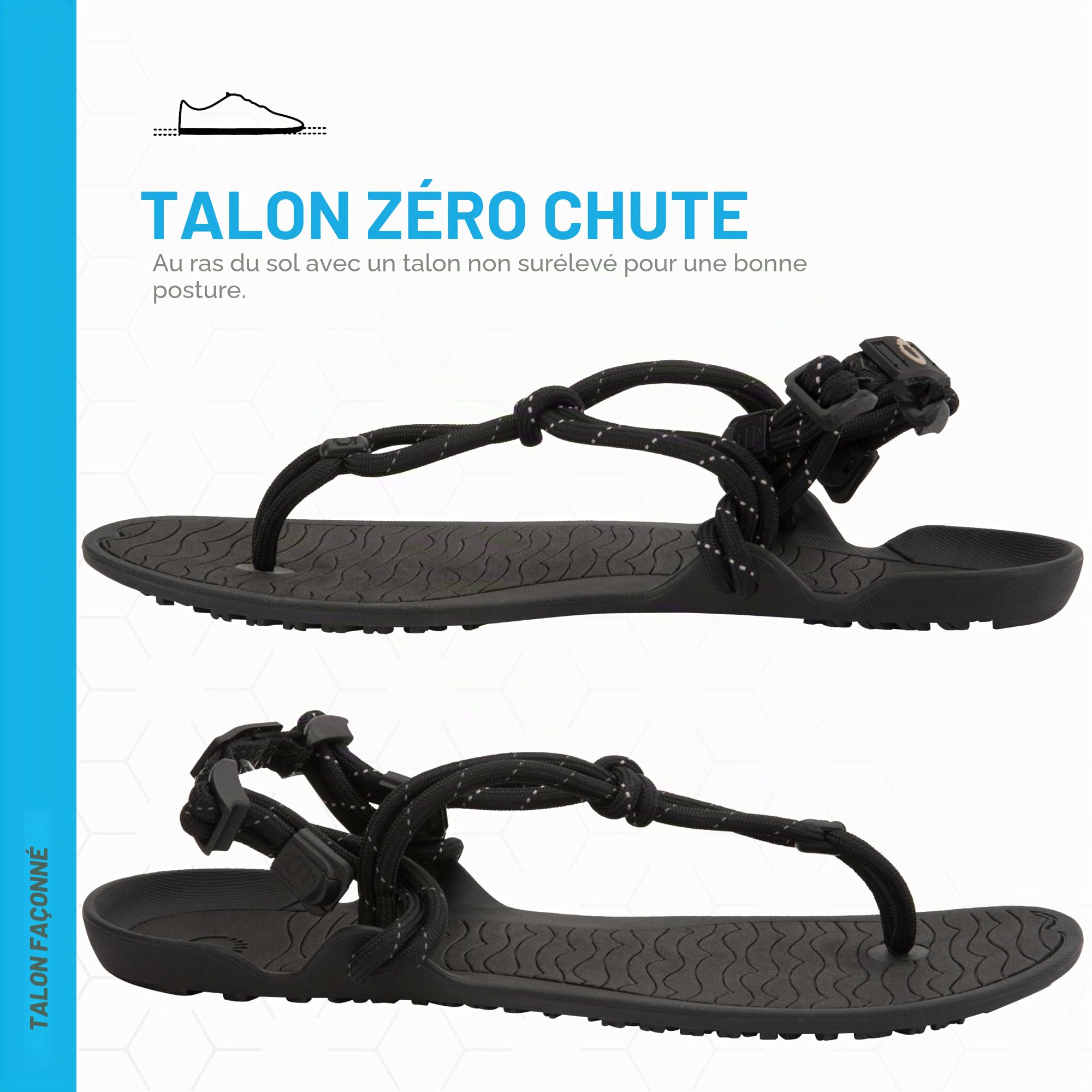 Xero Shoes Aqua Cloud Sandales aquatiques pour hommes