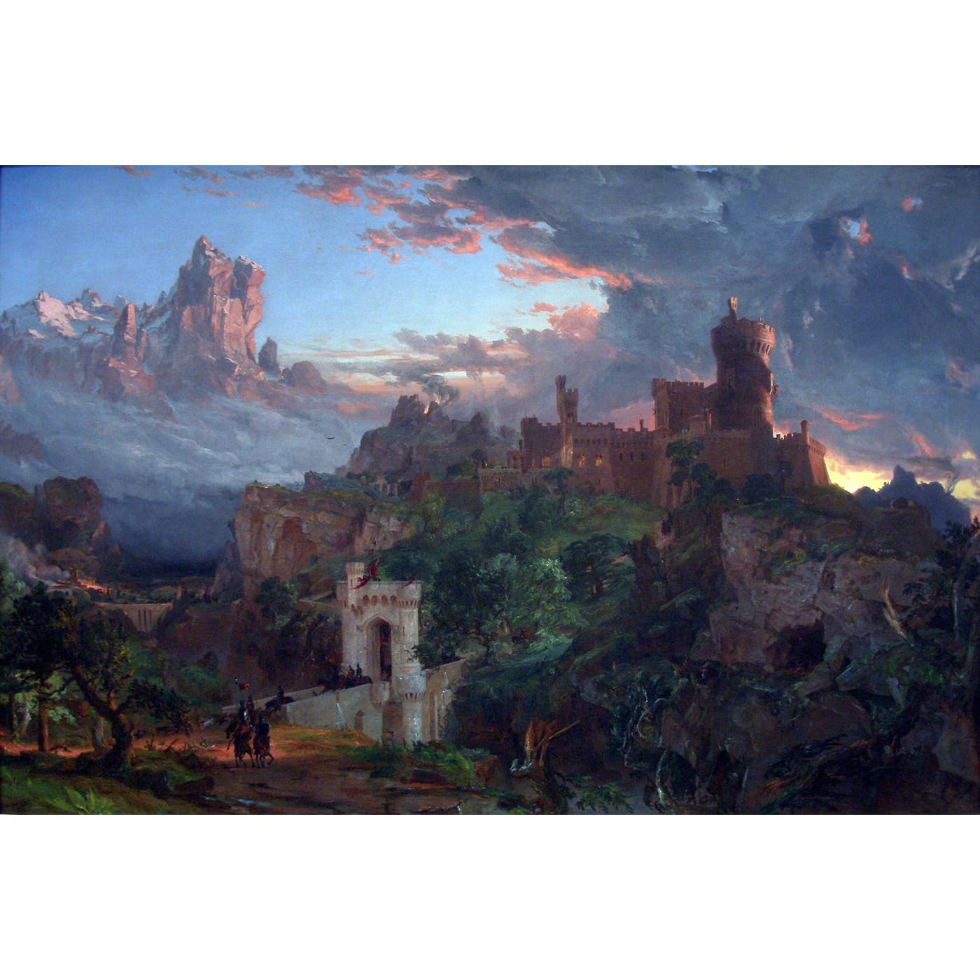 Impression giclée Jasper Francis Cropsey toile polycoton musée d'art