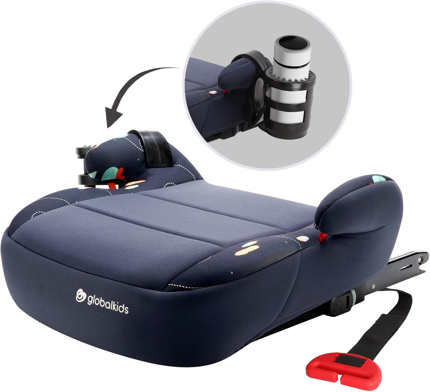 globalkids Isofix Baby Car Booster Seat Group 3 (6 to 12 Years Approx