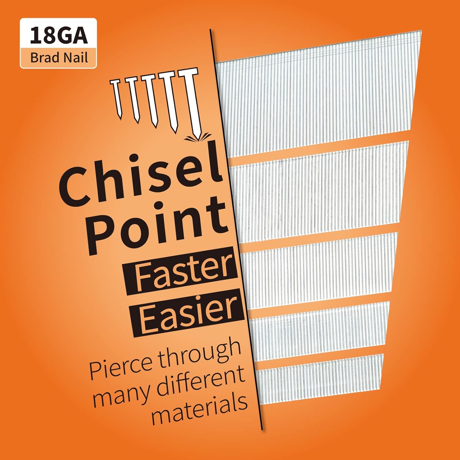18ga Brad Nail & 1/4 Narrow Crown Staple Bundle