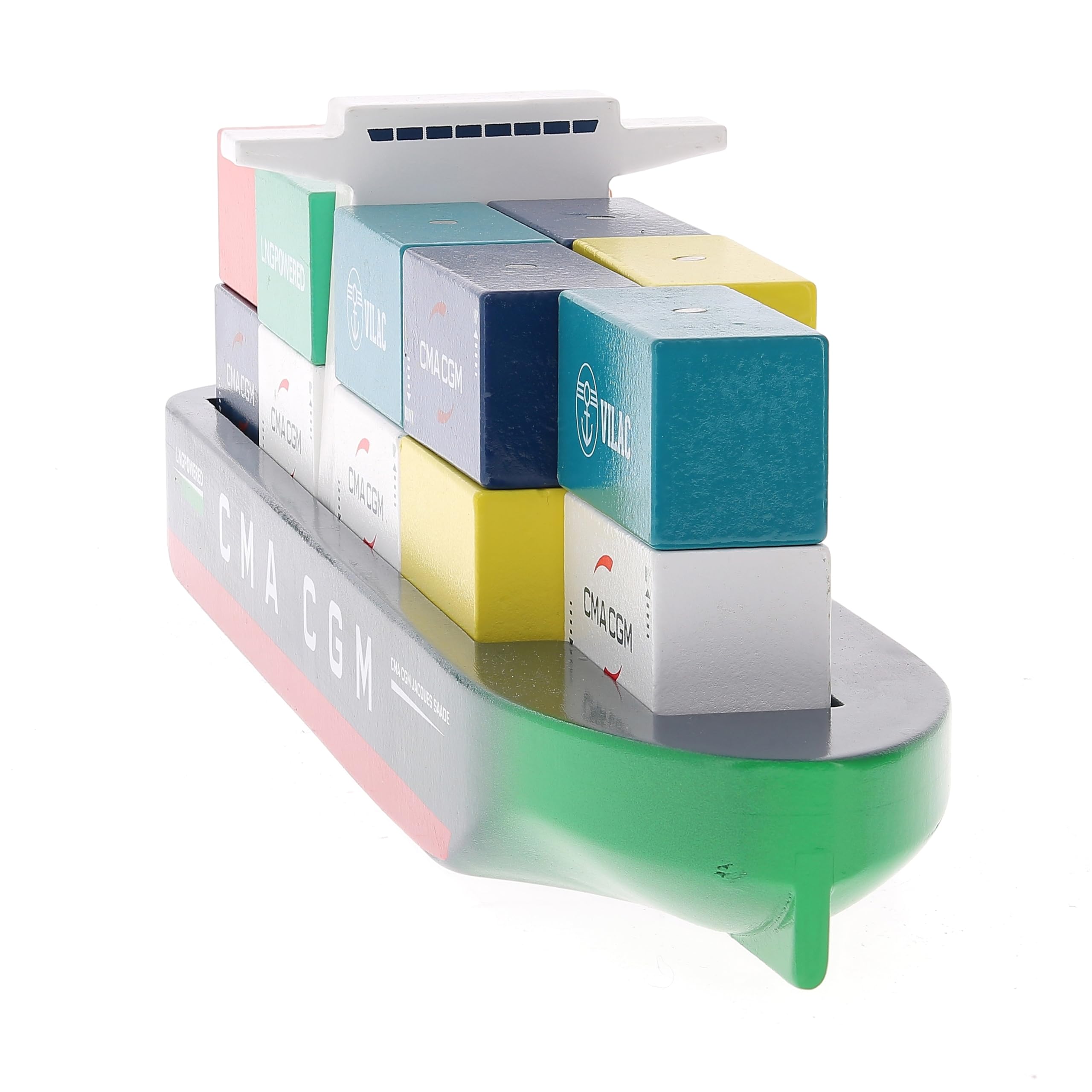 Vilac - Bateau Porte-Conteneurs Jacques Saadé - Enfants 3 Ans+