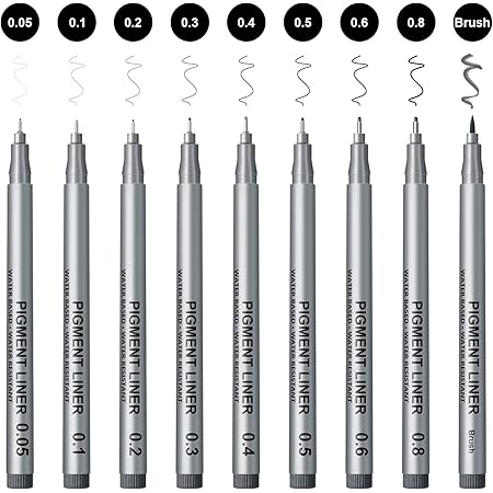 Amazon Co Jp Apogo 製図ペン サインペン 9本セット 漫画用ペン 防水 ニードルペン 黒インク 線径0 05 1 0 スケッチ 漫画 芸術家のイラスト 技術製図 スクラップブックなどに適用されます ホビー Amazon Co Jp Apogo 製図ペン サインペン 9本セット 漫画用ペン 防水 ニードルペン 黒インク 線径0 05 1 0 スケッチ 漫画 芸術家のイラスト 技術製図 スクラップブックなどに適用されます ホビー