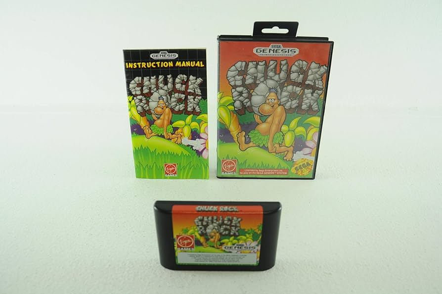 Chuck Rock II（チャックロックⅡ）【中古美品・Genesis北米版】 Chuck Rock II（チャックロックⅡ）【中古美品・Genesis北米版