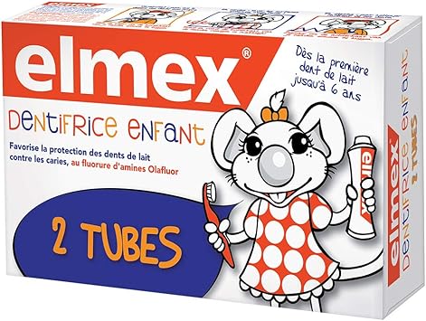 Elmex Dentifrice Enfant Jusqu A 6ans 2x50ml Elmex Amazon Fr Bebe Et Puericulture