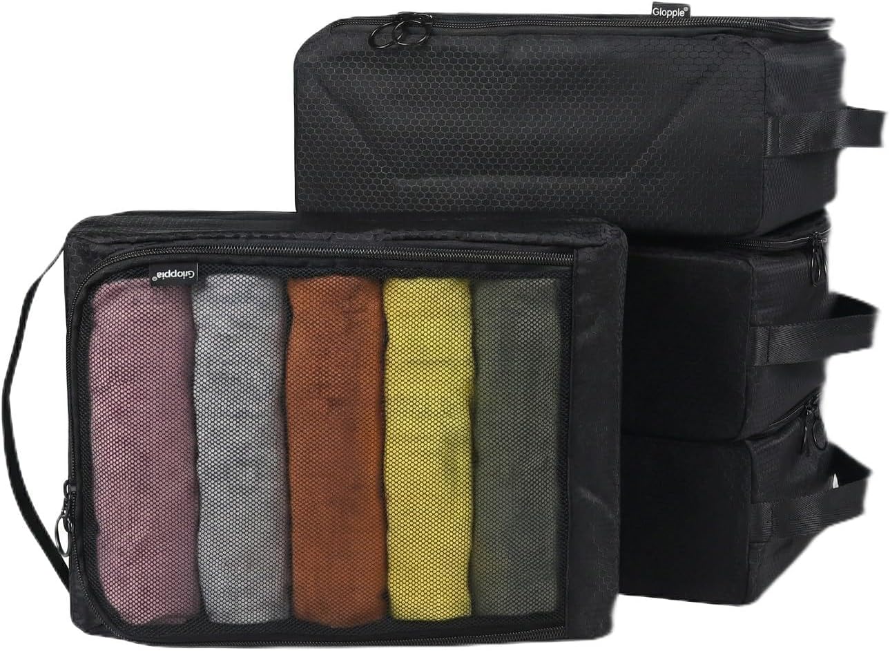 Gloppie 4-Pack Packing Cubes for Luggage – Organizer Suitcase Bags Set – Carry On Travel Accessories Gloppie 4-Pack Packing Cubes for Luggage – Organizer Suitcase Bags Set – Carry On Travel Accessories