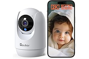 5G Security Camera with Baby Monitor, Smart WiFi Home IP Camera