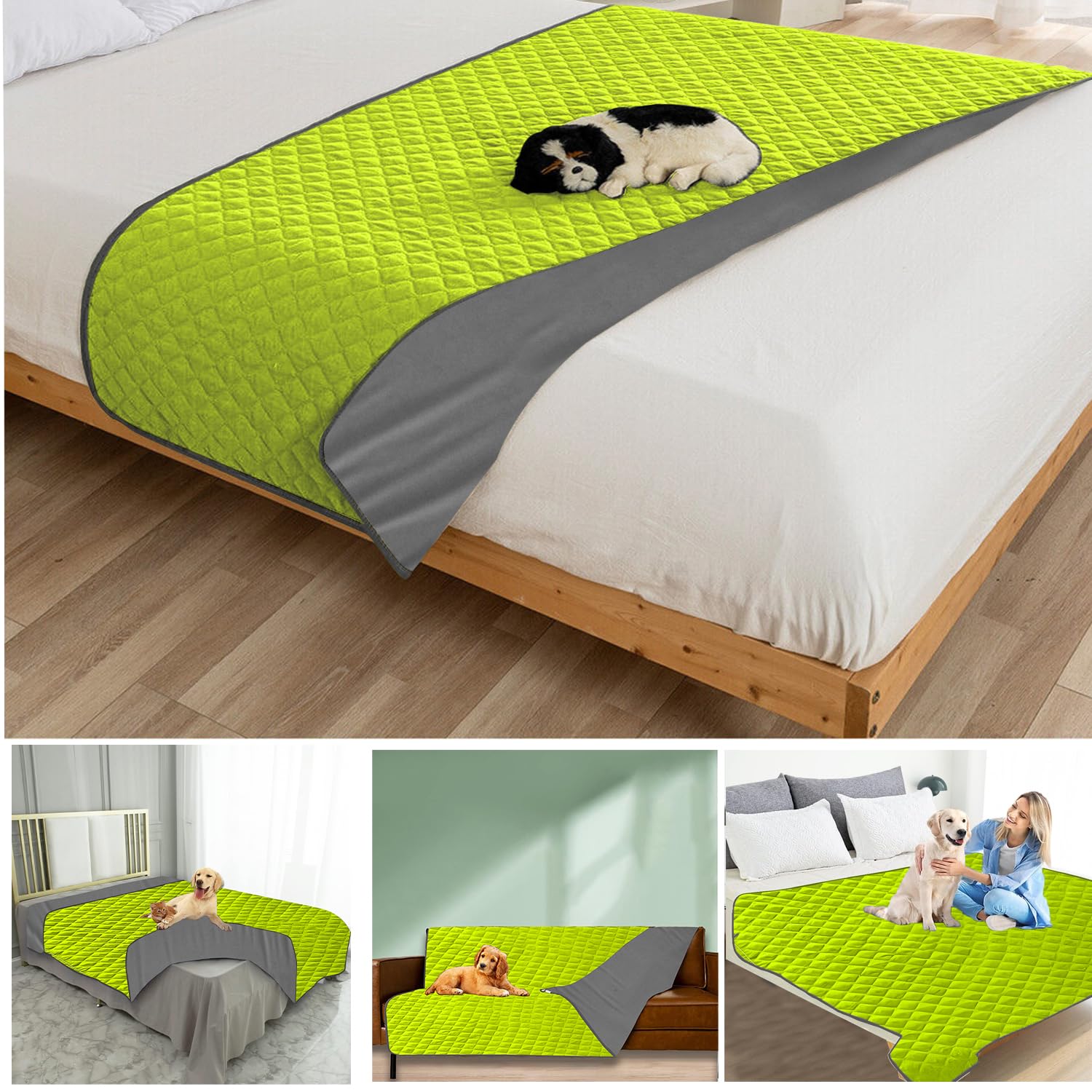 See full amazon price history chart for ADBENI HOME Quilted Cotton Ultra Soft Waterproof Pets Pee Pad, Washable Dry Sheet, Pet Bedding, Furniture Mattress Protector, Whelping, Training, Feeding, Grooming & Play Mat, 55x39 Inch, Green ADBENI HOME Quilted Cotton Ultra Soft Waterproof Pets Pee Pad, Washable Dry Sheet, Pet Bedding, Furniture Mattress Protector, Whelping, Training, Feeding, Grooming & Play Mat, 55x39 Inch, Green (B0CL49TZ91) Amazon Price History, Amazon Price Tracker