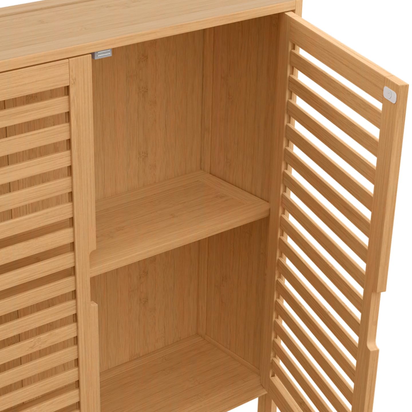IDMarket - Regalmöbel Oberteil WC Schrank Bambus BEA