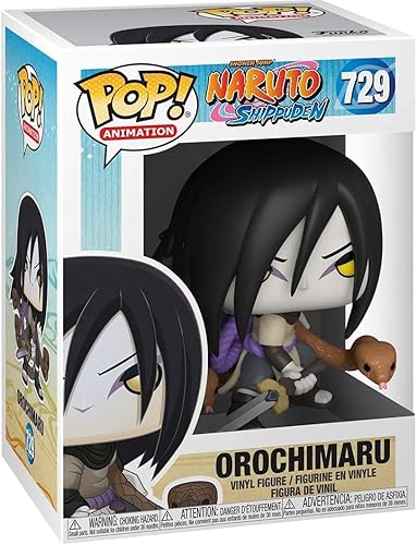 Miniatura 2 de Orochimaru: Funk o Pop! Paquete de figuras de vinilo con 1 protector gráfico compatible con 'ToysDiva' (729-46628 - B)