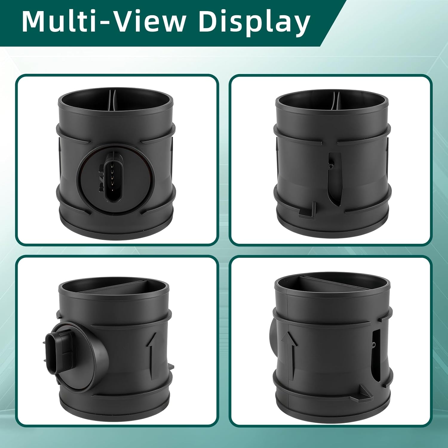 AUTOKAY 2451149 Mass Air Flow MAF Sensor with Housing Compatible with Chevrolet Cadillac GMC Pontiac