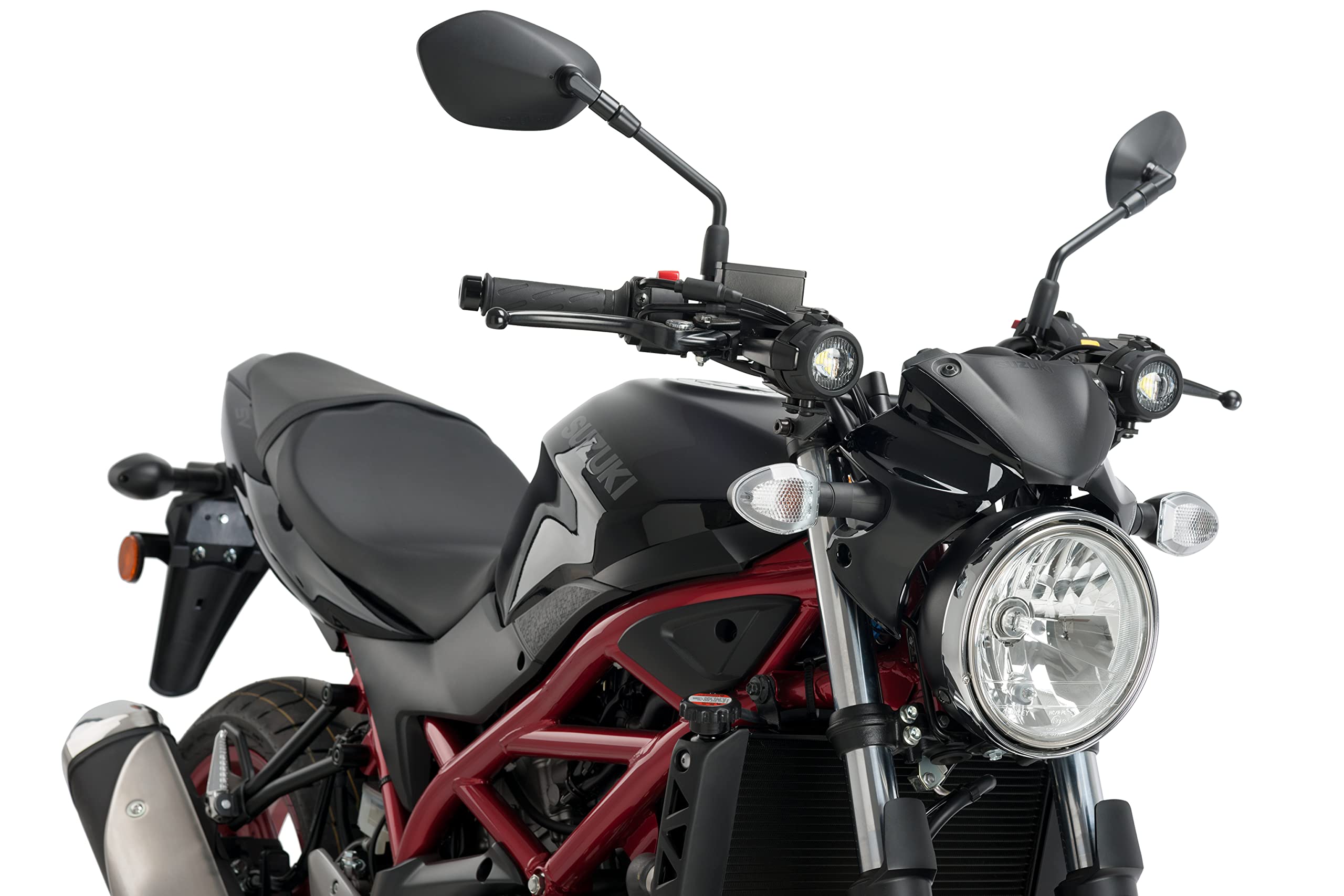 Puig 3489N Recambio - Caballetes de moto con componentes resistentes para mantenimiento y prolongación de la vida útil, Negro