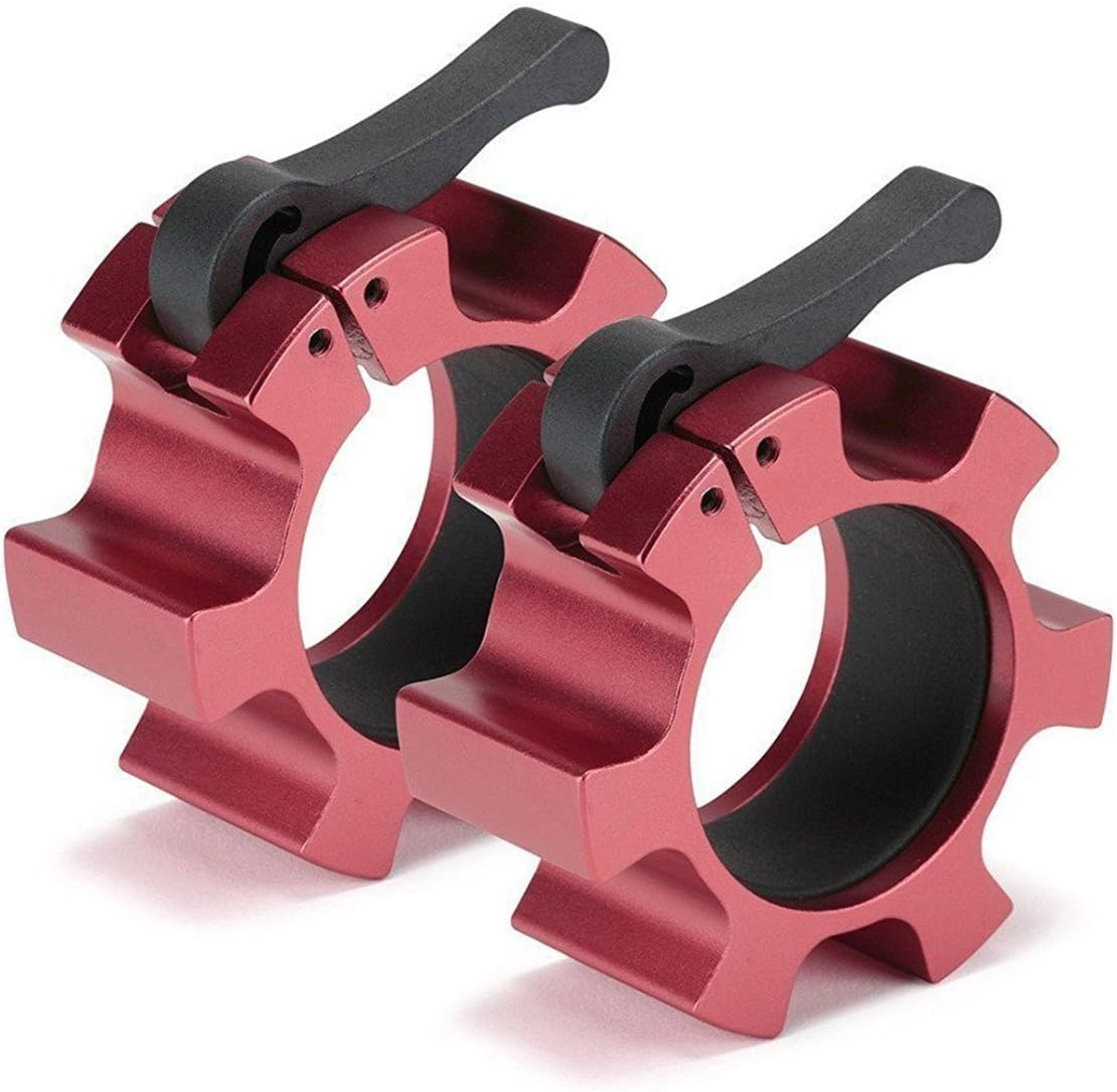 A2ZCare Aluminum Barbell Clamps Collars Quick Release