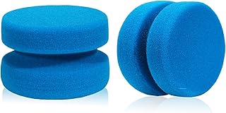 Round Paint Sponge – 2PCS 3.1 Inch Double-Sided Art Craft Sponge for Pai...