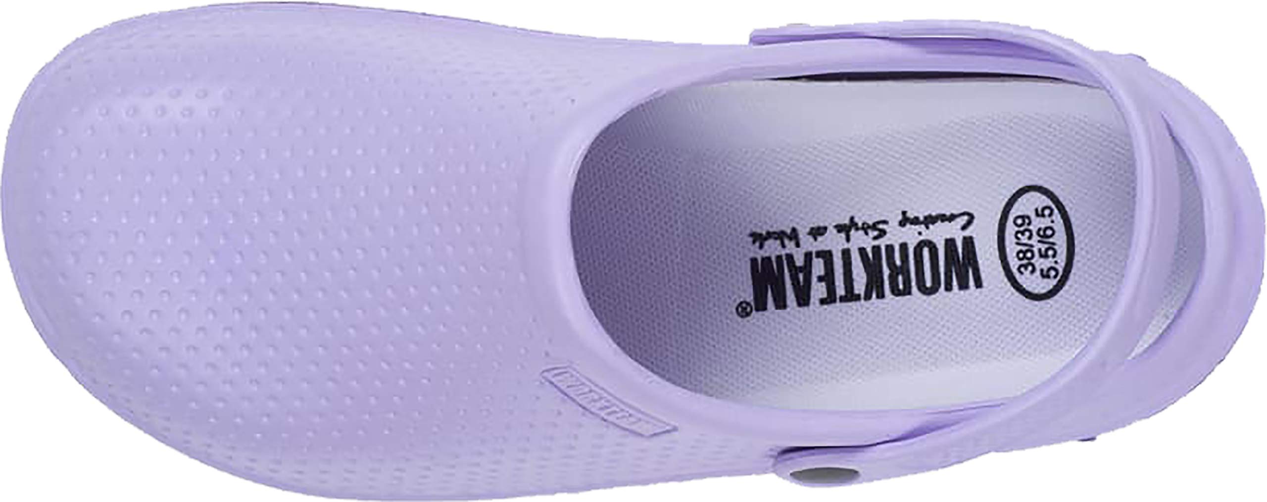 WORKTEAM Zueco Ultraligero de EVA Anatómico y Ergonómico con Cámara Ortopédica, Resistente a los Tropiezos y con Sujeción en Talón, Plantilla Incluida Unisex