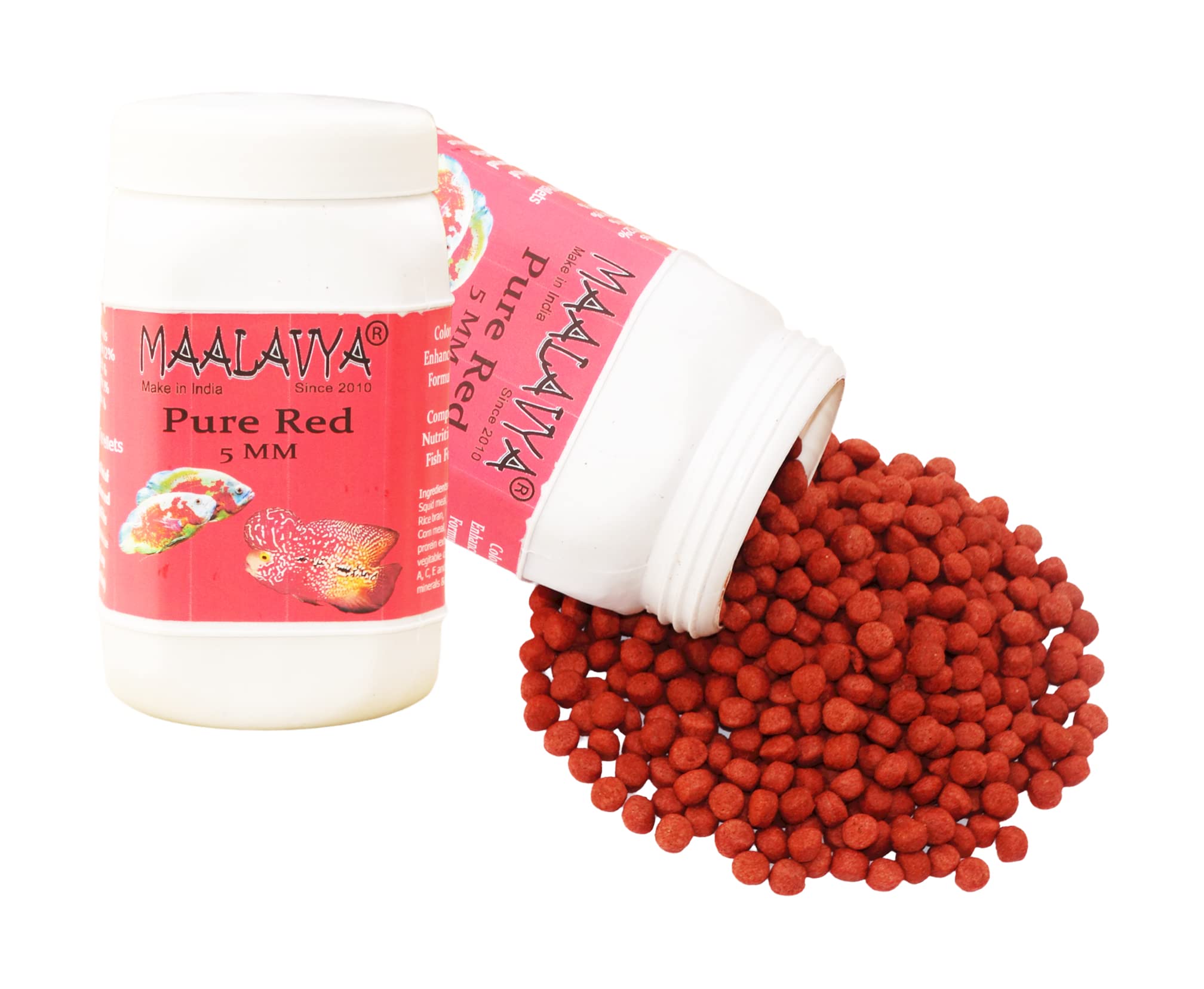 Maalavya Pure Red Fish Food Pellet Small 5 MM 300 GM Best Parrot Fish Food Aquarium Fish Food Red Parrot Fish Food Best Fish red Food Fish Parrot Food Fish Tank Fast red Fish Food high red (B0B2LMCHBC) Amazon Price History, Amazon Price Tracker