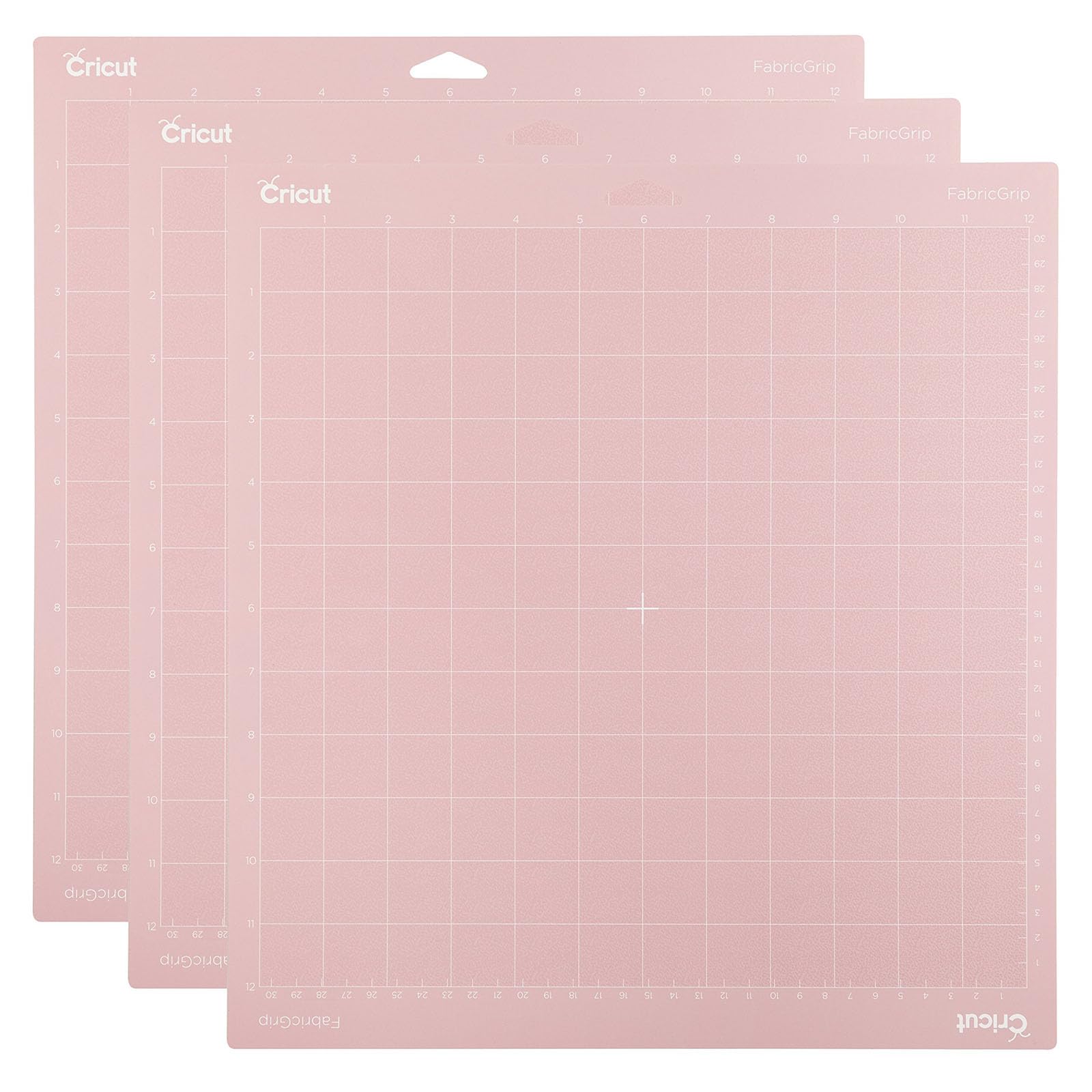 Cricut Fabricgrip Adhesive Cutting Mat 12"X12" for Explore Air 2/Maker - 3 Pack