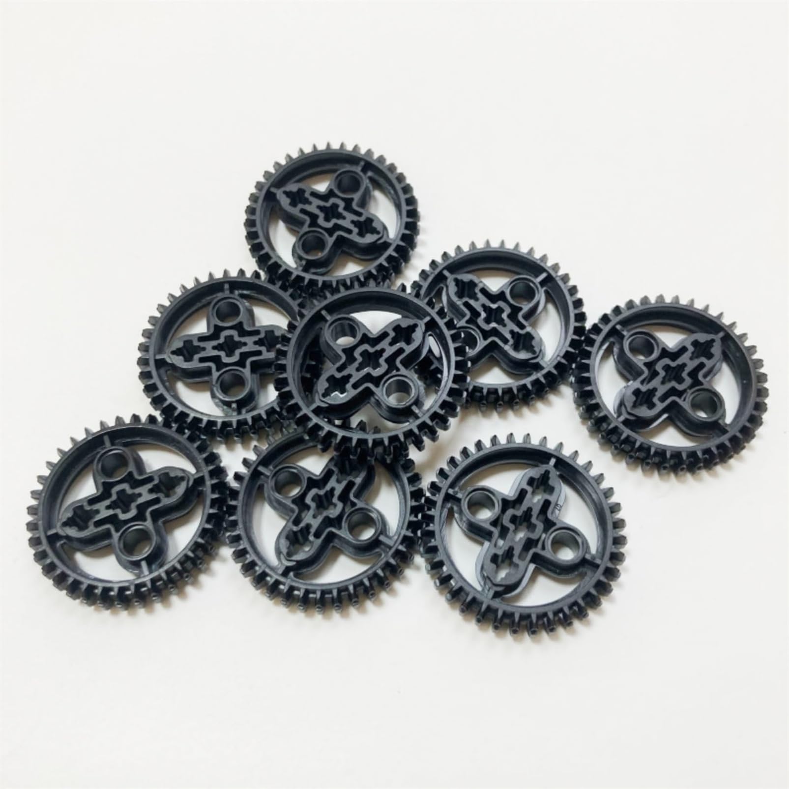 Technik Ersatzteile Set, 120 Stück Technik Getriebe Zahnrad Zahnstange Technic Klemmbausteine Getriebe Zahnräder Differential Teile Steine Bausteine Bausatz