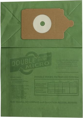 Qualtex Dust Bags For Hetty Henry Vacuum Cleaners Pack Of 10