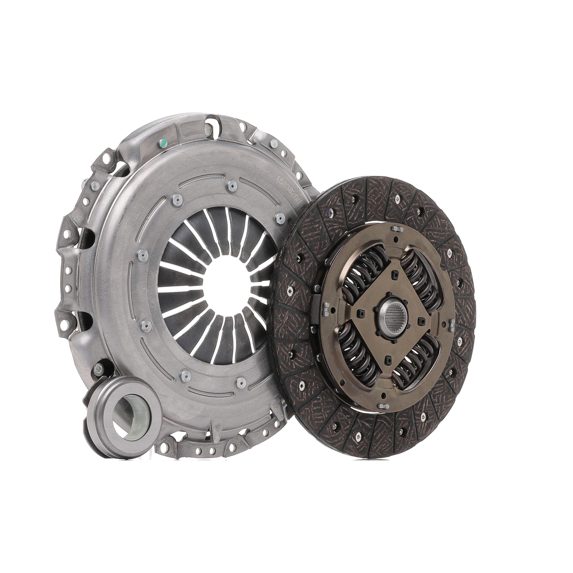 RIDEX 479C0009 Kit d'embrayage avec mécanisme d'embrayage avec disque d'embrayage avec butée de débrayage Compatible avec AUDI A3 3/5 portes 8L1