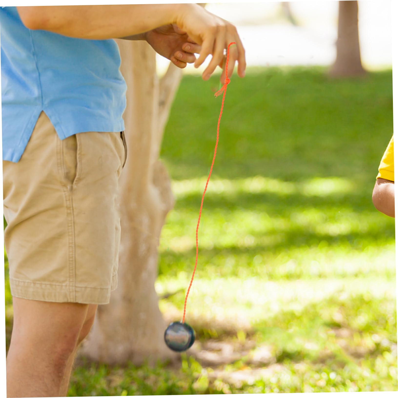 Kisangel 50pcs Strings Set Yo-yo Rope Yo-yo Balls Ropes Colored Colorful First Indoor Replacement Blue Yo-yo Supplies Yo-yo Balls Supplies Orange Nylon