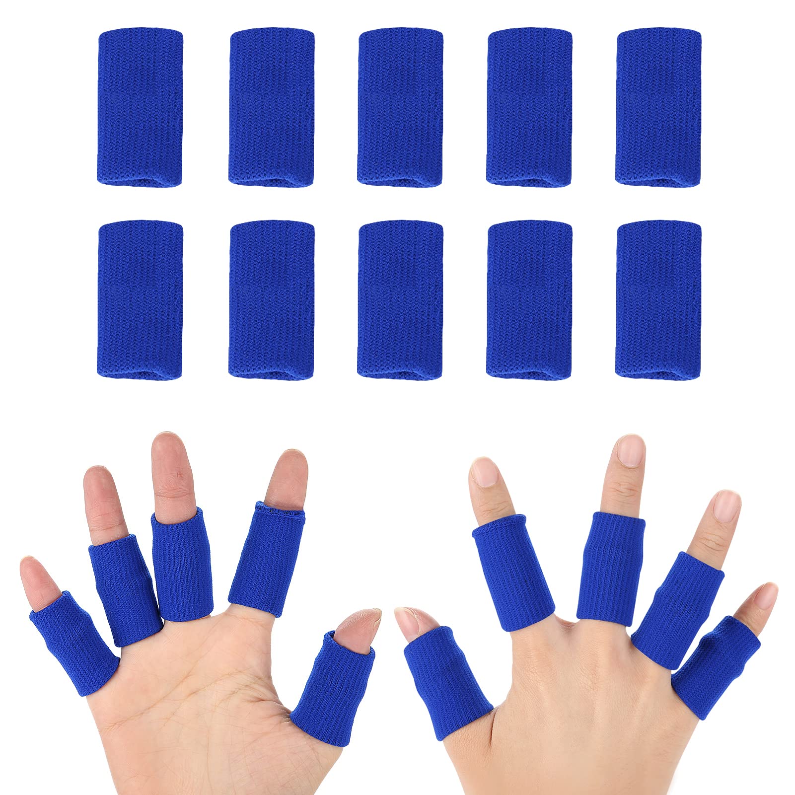 20 Protège-doigts En Silicone – Souples Et Imperméables – Pour Le Travail, La Musique, Le Sport Et Plus
