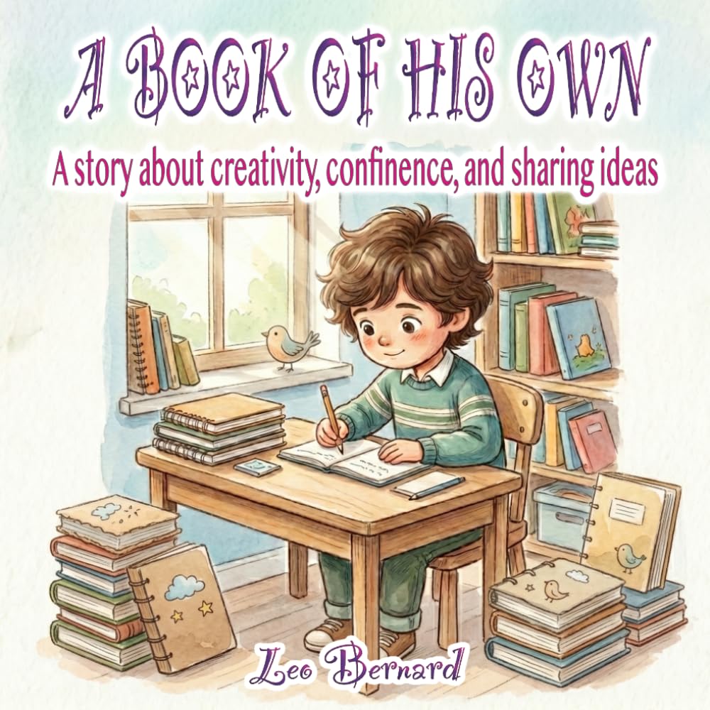 A Book of His Own: A story about creativity, confidence, and sharing ideas