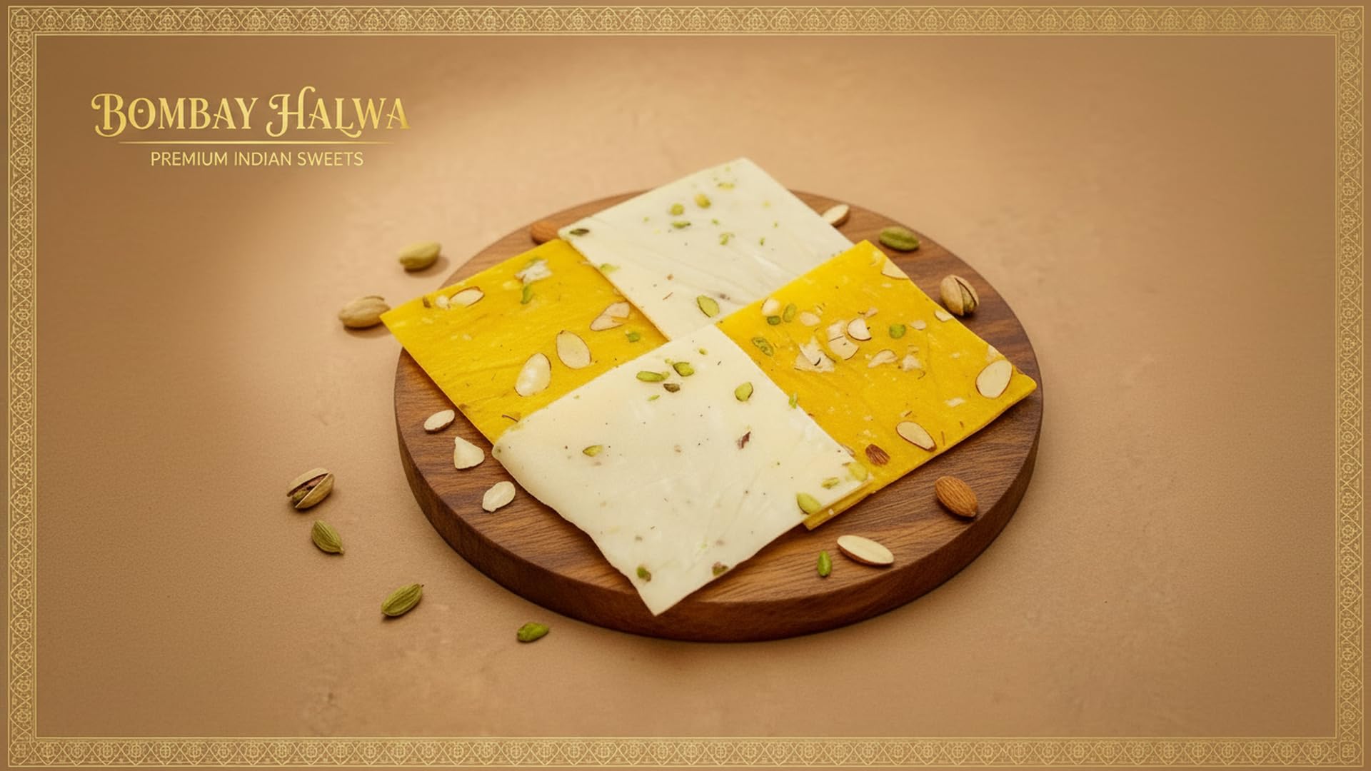 Ghasitaram Gifts ICE BOMBAY HALWA Sweets, 400gm 4