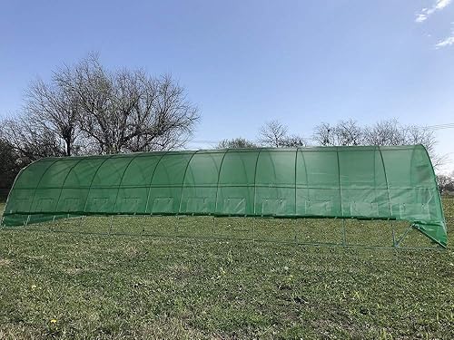 Miniatura 5 de Delta Invernadero de 40 x 13 pulgadas (pesa 265 libras), vivero de invernadero resistente, invernaderos grandes con diseño de túnel para exteriores,