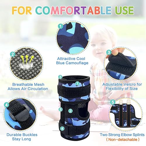 Miniatura 2 de Tope de succión de pulgar para niños, protector de succión de dedos, tratamiento de mordeduras de uñas para niños pequeños, protector de pulgar para