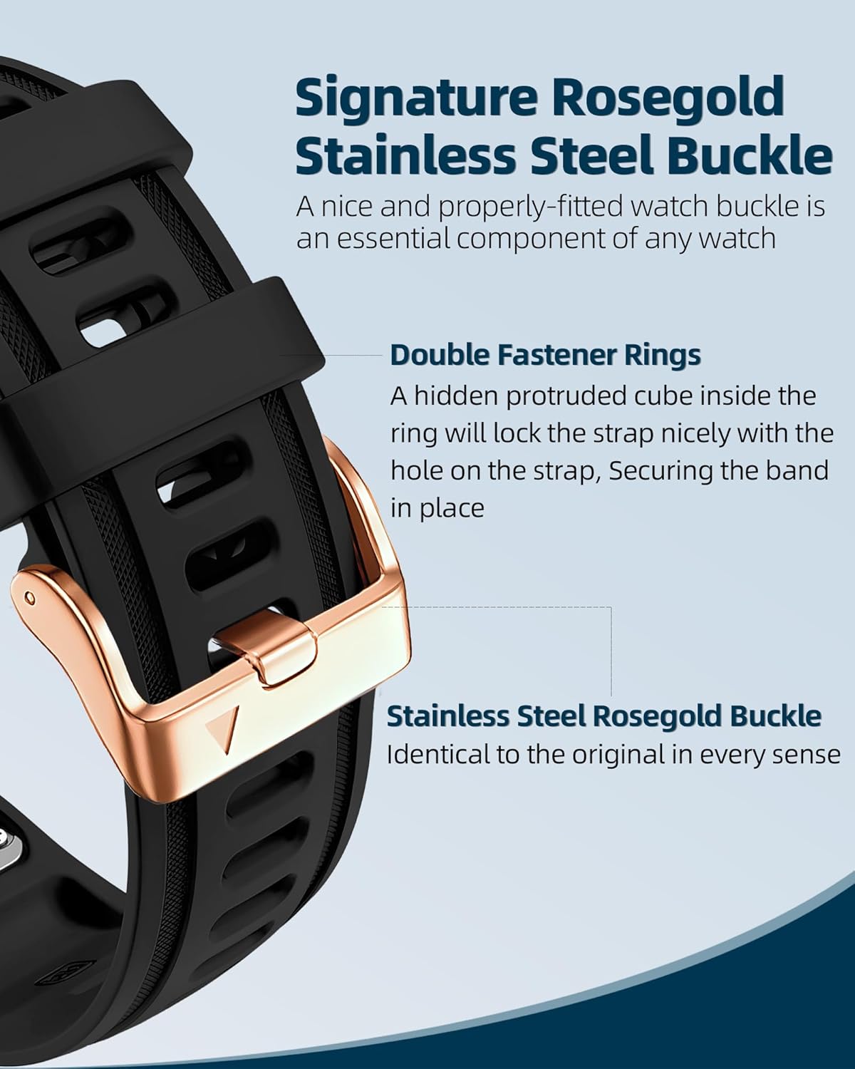 20mm Watch Band for Garmin fenix 5s fenix 6s fenix 7s pro quickfit 20 bands Replacement for garmin epix 2 42mm sapphire short strap Rose Gold women men