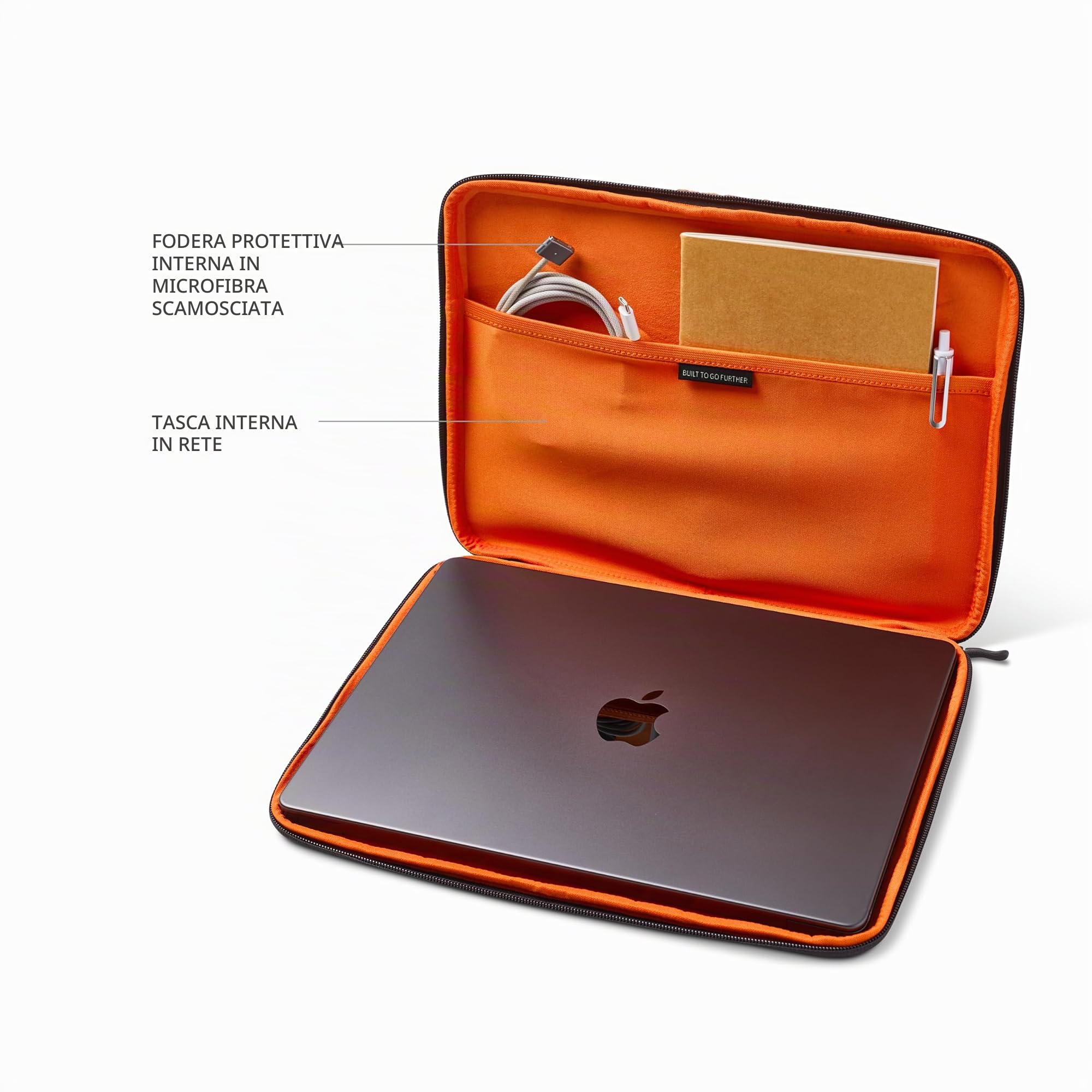URBAN ARMOR GEAR Custodia Laptop 15-16 pollici | Idrorepellente | Interno in morbido microvelour | Maniglia di trasporto imbottita | Ampio scomparto interno