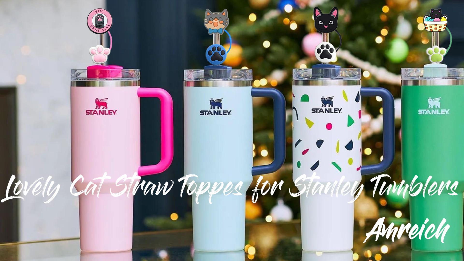 Amazon.com: Amreich Cat Straw Cover for Stanley 30oz 40oz Tumblers