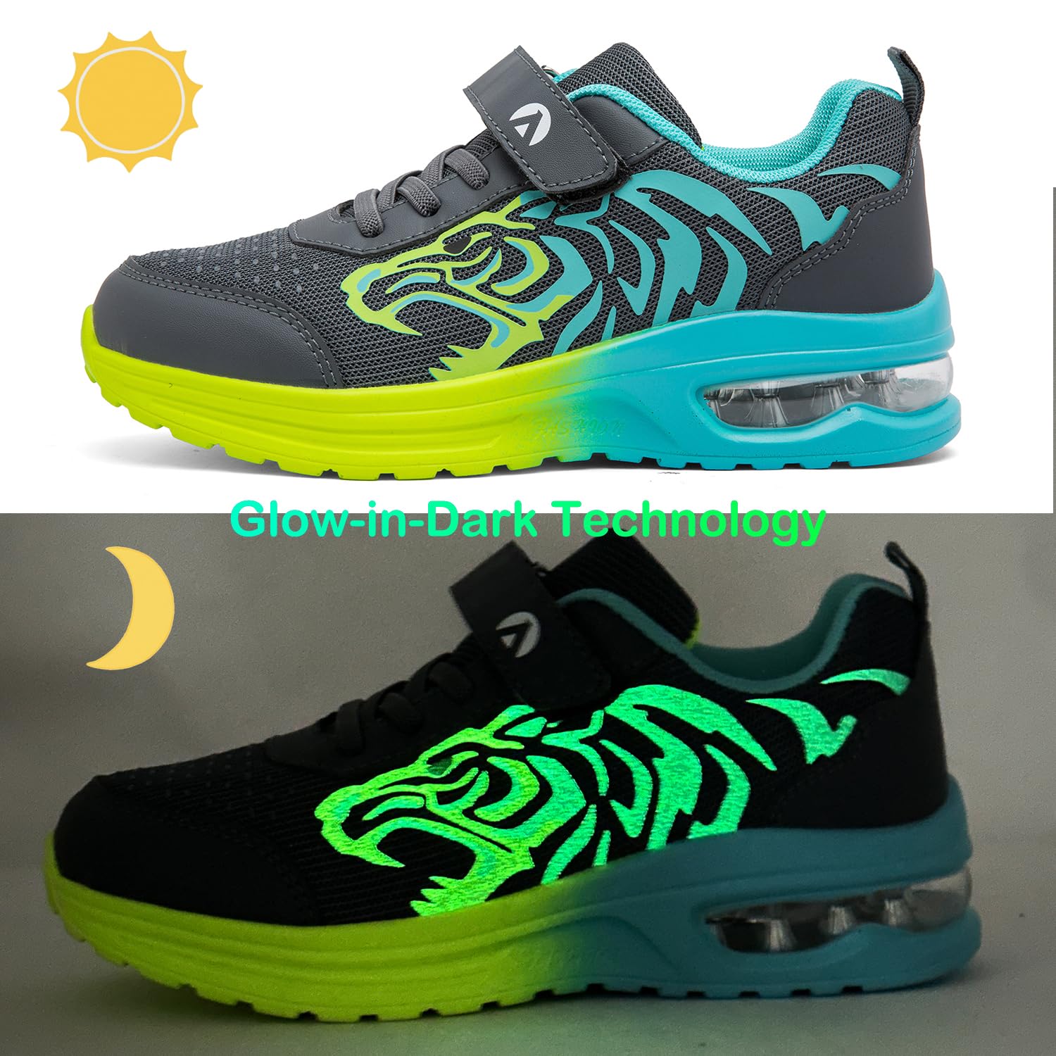 Scarpe da Ginnastica Bambini e Ragazzi ​​Sneakers Bambino Scarpe Sportive Leggeri e Traspiranti Scarpe da Tennis Casual da Bambina per Scuola