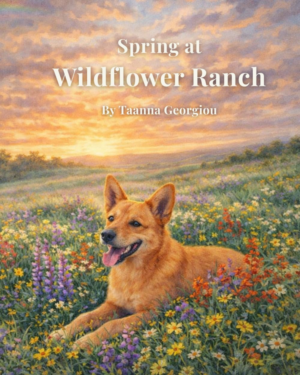 Spring at Wildflower Ranch: A Children's Picture Book About Spring, Nature, and Wildflowers (Wildflower Ranch: Life Through the Seasons)