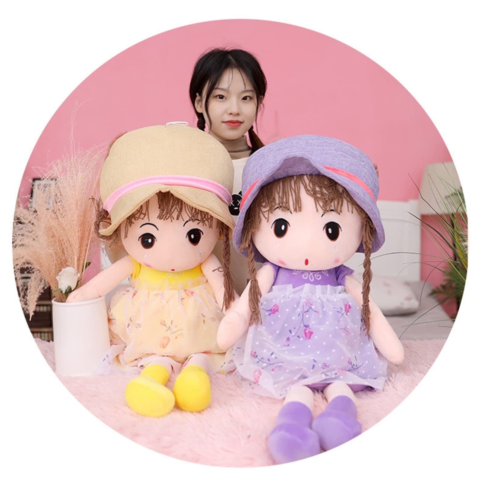 Amazon.co.jp: めちゃくちゃ かわいい 女の子 人形 姫系 ぬいぐるみ 