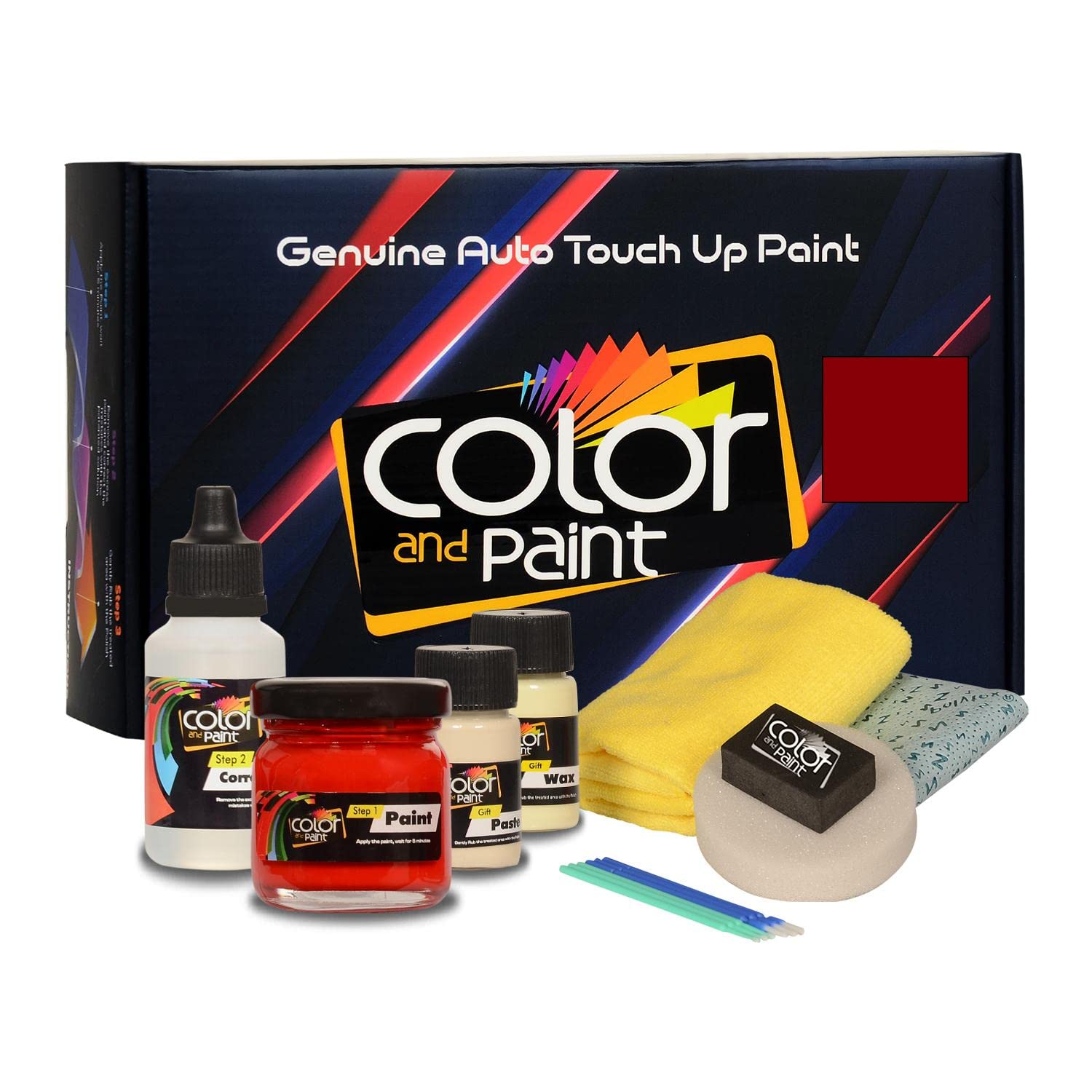 ColorandPaintfor Lexus Redline - 3T2 Touch Up Paint - Exact Match, OEM Quality - All Models Compatible Scratch Repair Kit - Plus