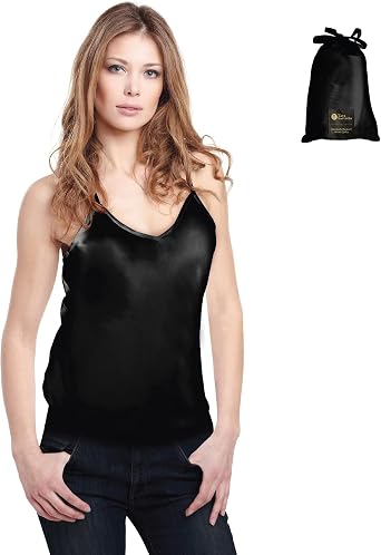 Luxury Artisan Silk Camisole for Women, Pure Mulberry Silk Cami, Silk Tops
