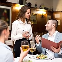 Vista 7 de FMP Brands Paquete de 5 blocs de cheques de invitados, bloc de notas de servidor para camarera, bloc de notas de servidor para camarera, bloc