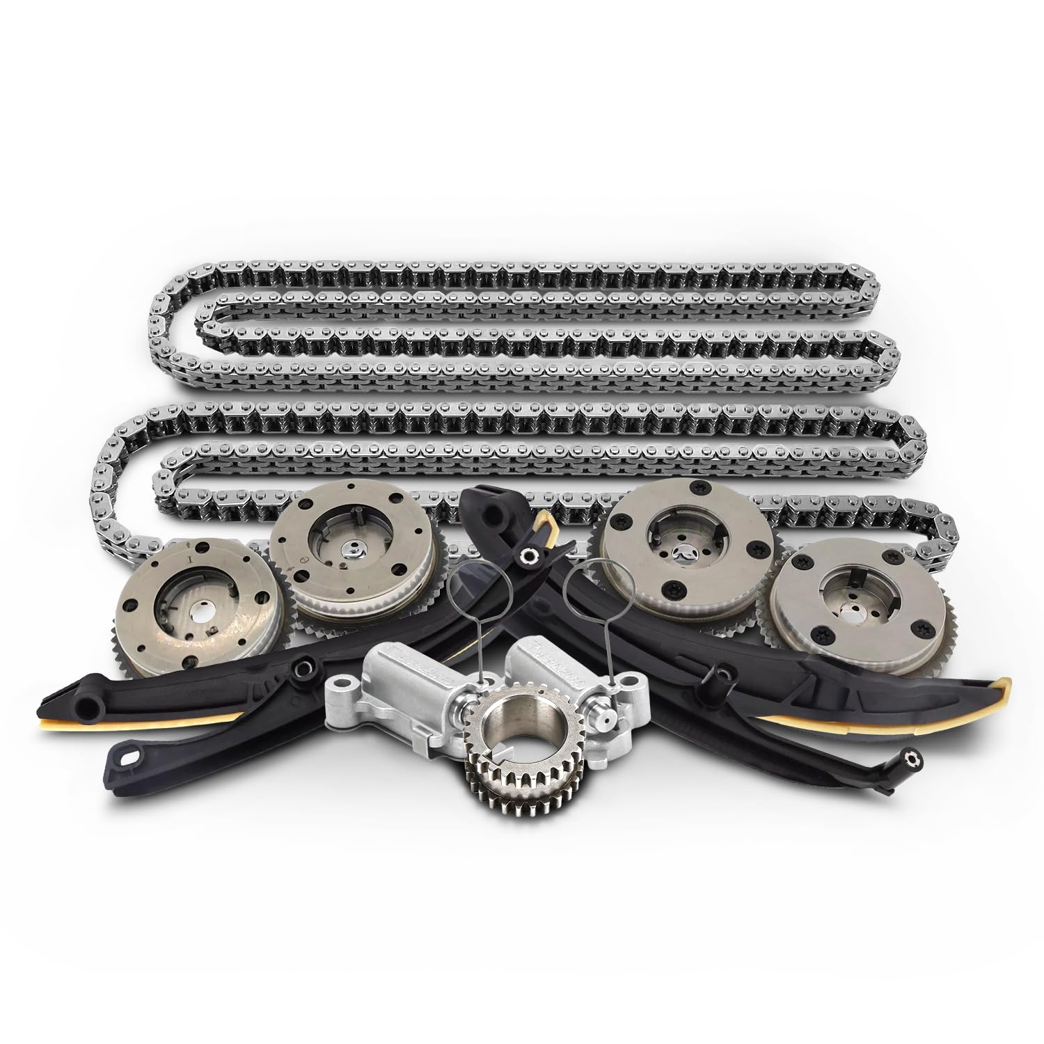 Photo 1 of 17-23 3.5L Ecoboost Engine Timing Chain Kit with VVT Gear Sprocket Compatible With Ford F150 Expedition 3.5L Ecoboost Lincoln Navigator 3.5L V6 DOHC 2017-2023