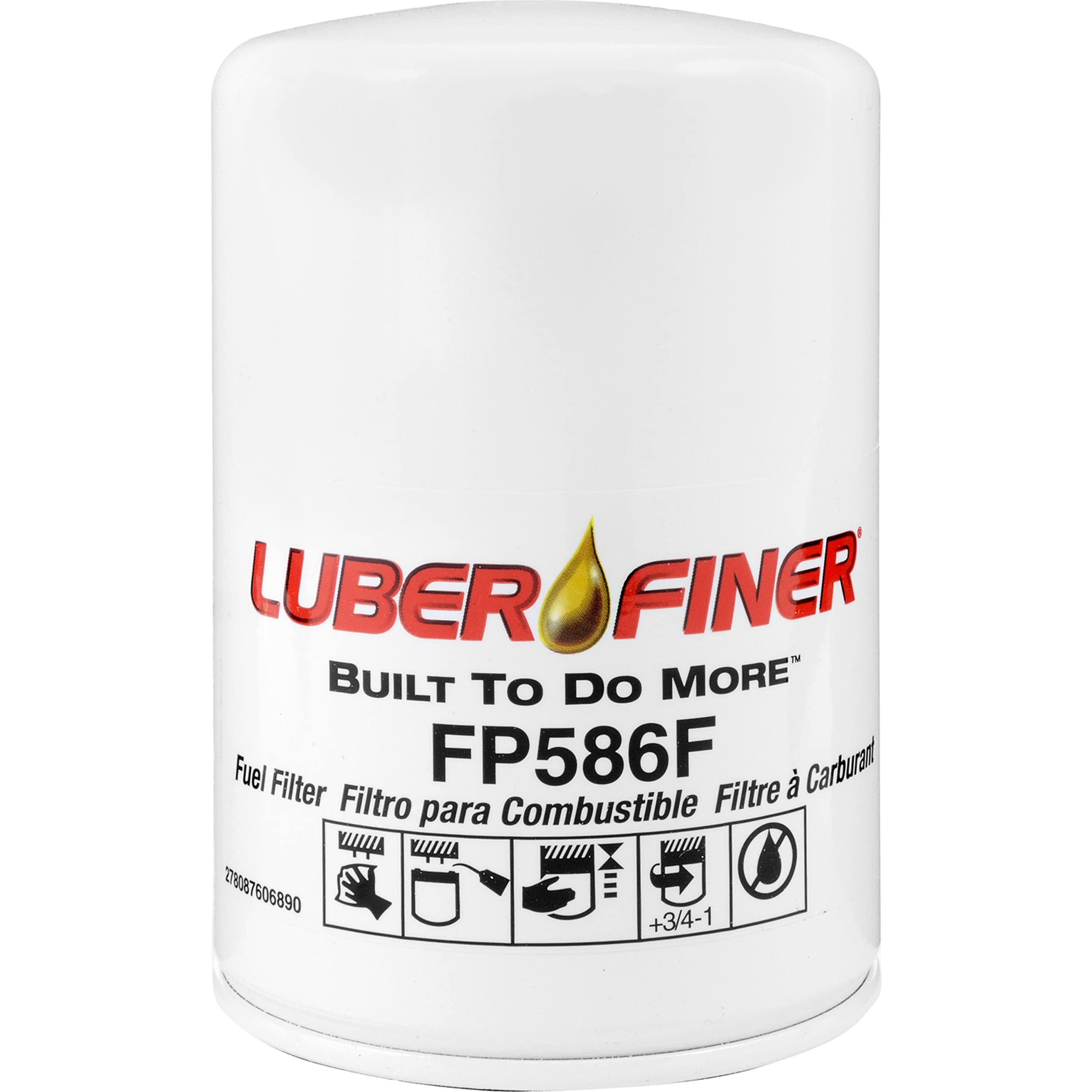 Amazon.com: Luber-finer Luberfiner FP586F Heavy Duty Fuel Filter