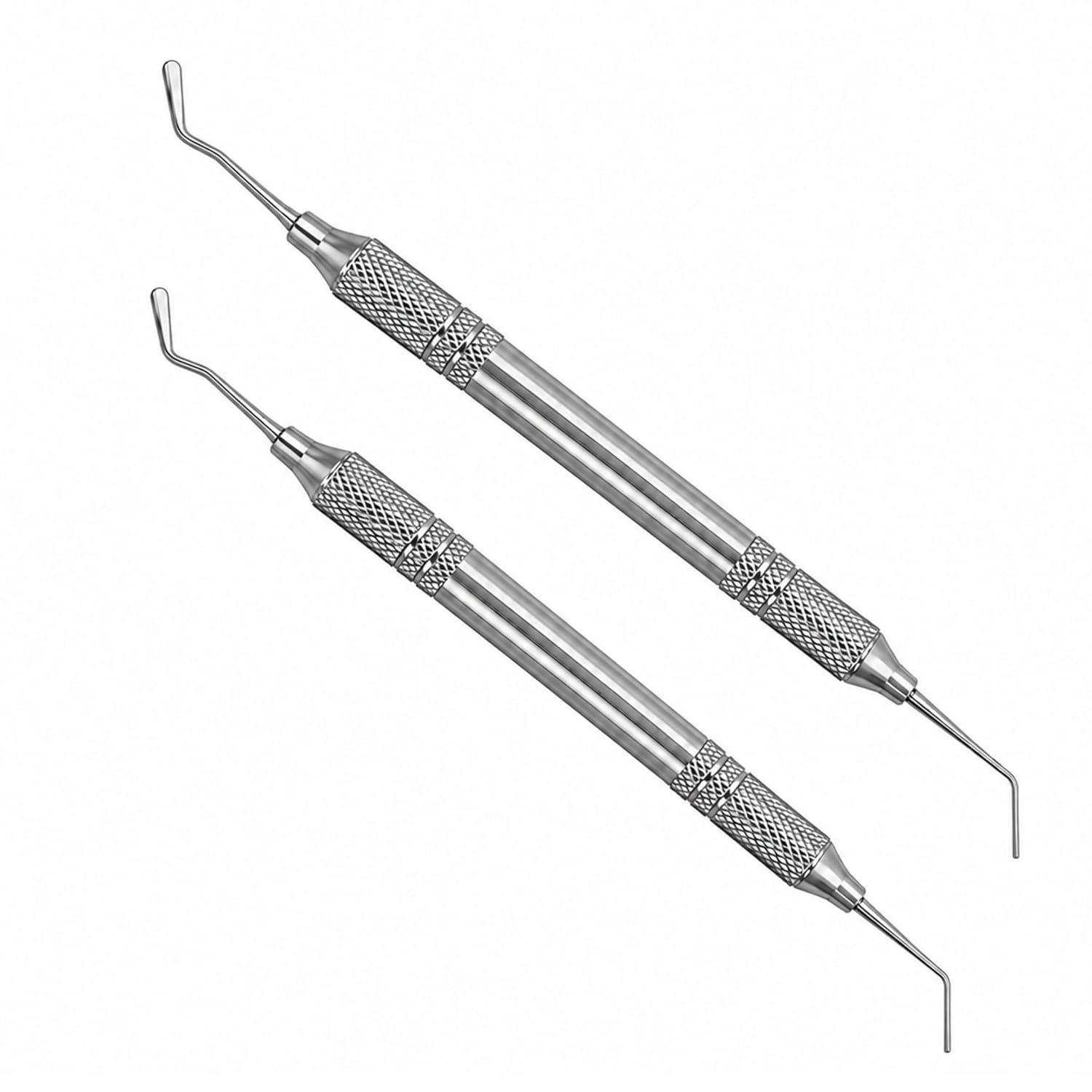 Endo Glick Plugger – Dental Plugger Endodontic Hand Instrument, Stainless Steel Double Ended Condenser Tool for Composite Placement (2)