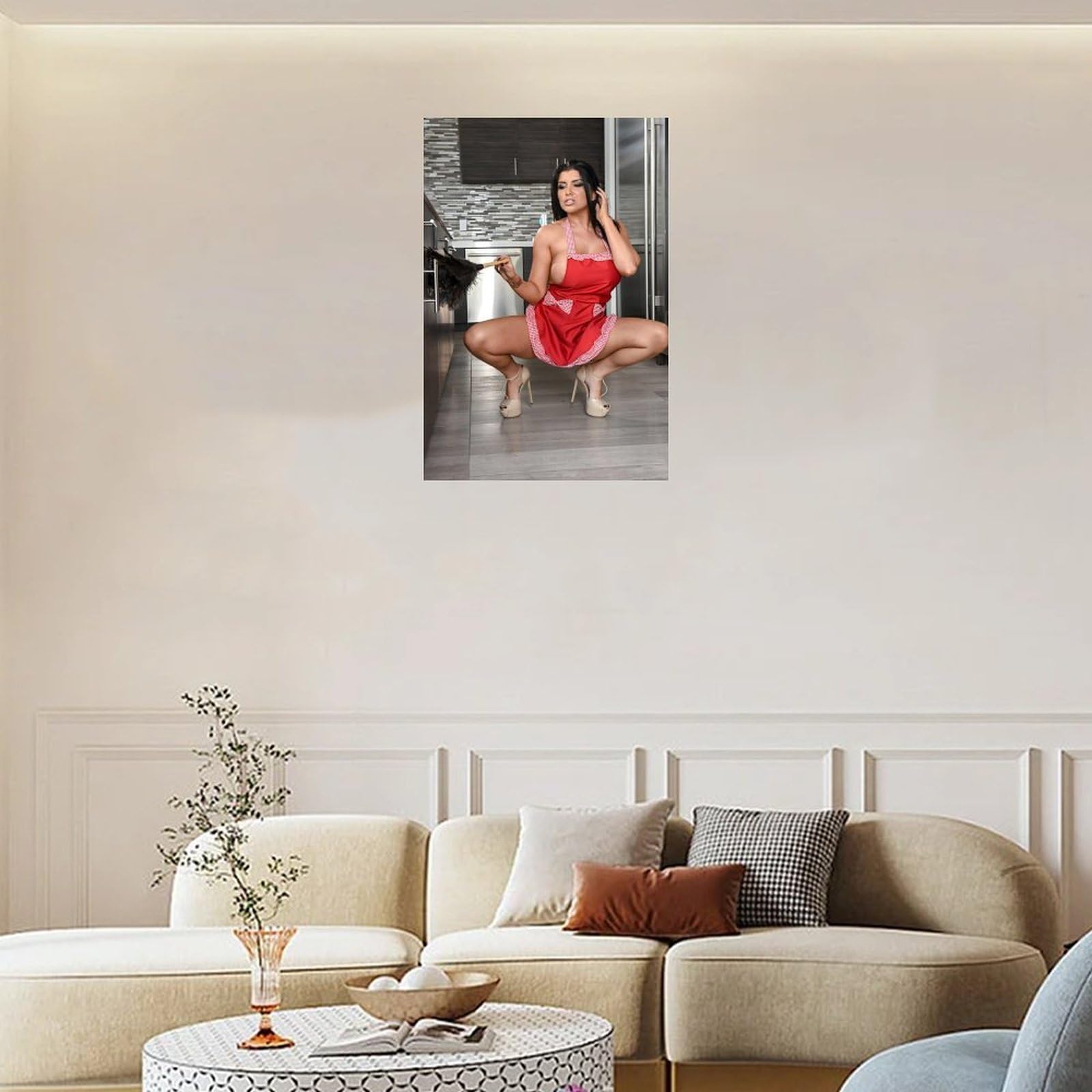 Romi Rain Model Art Sexy Poster22Wall Poster Art Canvas Print