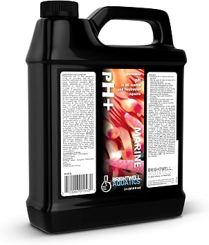Brightwell Aquatics pH+ Alkalinity Booster for Reef Aquariums, 2L