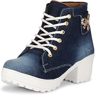 denim boots online